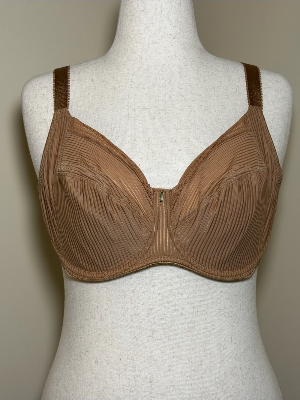 Fantasie Fusion Underwire Full Cup Side Support Bra 38DDD Beige Nude FL3091